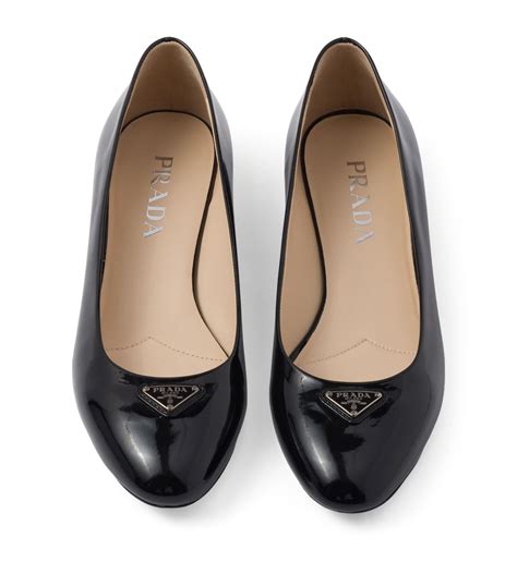 vintage prada black balet flats|prada ballet flats On Sale .